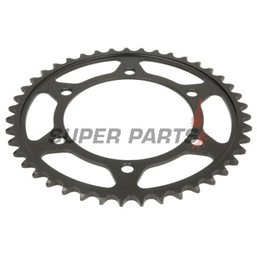 Πίσω γρανάζι -JT- JTR1490,43, 43 δόντια, ατσάλινο, Kawasaki EN 500 1990-2009, W 800 2011-2016, ZX-4 400 1988, ZX-6R 600 1996-1997, ZXR 400 1988-1989