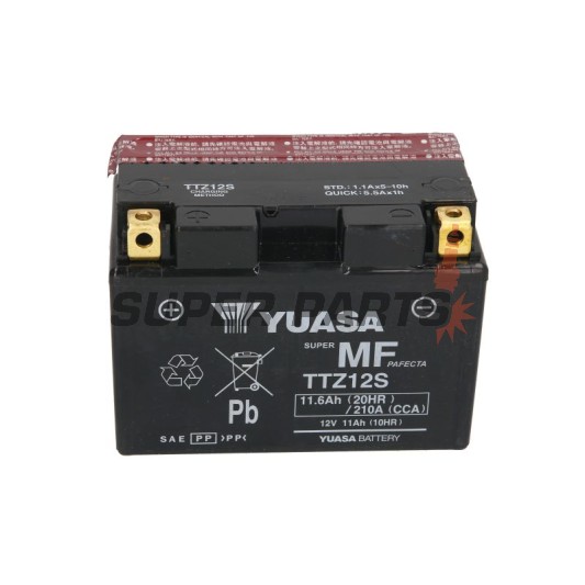Μπαταρία -YUASA- TTZ12S-BS, 11Ah 12V