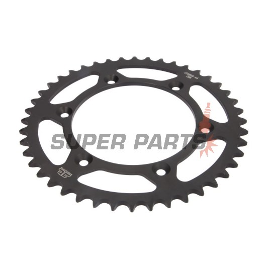 Πίσω γρανάζι -JT- JTR808,44, 44 δόντια, ατσάλινο, Kawasaki KLX 400 2003, Suzuki DR 350 1990-1999, DR-Z 250 2001-2007, DR-Z 400 2000-2017, RM 100 1979-1982, RM 125 1983-2012, RM 250 1989-2007, 2009-2012, RM-X 250 1989-2001, RM-X 450 2010-2019