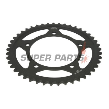 Πίσω γρανάζι -JT- JTR1792,45ZBK, 45 δόντια, μαύρο ψευδάργυρος, ατσάλινο, Kawasaki KLV 1000 2004-2006, Rieju RS-2 125 2005-2006, Suzuki GSR 600 2006-2011, GSR 750 2011-2016, GSX-R 600 2001-2010, GSX-R 750 2000-2010, GSX-S 750 2015-2016