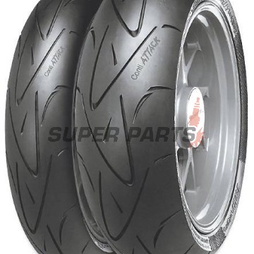 Μπροστινό ελαστικό δρόμου -CONTINENTAL- 120/70ZR17, ContiSportAttack