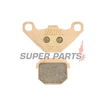 Τακάκια φρένων -FERODO- FDB313SG, Aprilia Pegaso/Tuareg/RS4 50-600 1989-2014; Kawasaki KDX/KMX/KX 100-250 1981-1998; Peugeot Vivacity/Speedake/Buxy 50-100 1994-2010; Suzuki Address/Street Magic 50-125 1995-2016