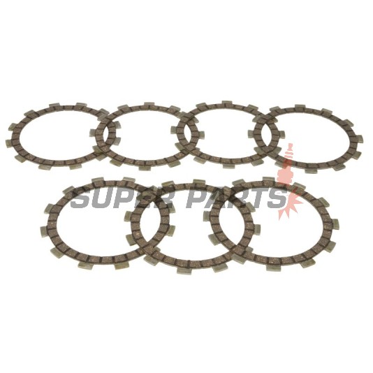 Σετ δίσκων συμπλέκτη -4 RIDE- TCS2319, Yamaha TDR 250 1988-1992, Yamaha TZR 250 1987-1991, Yamaha WR 250 2007-2015