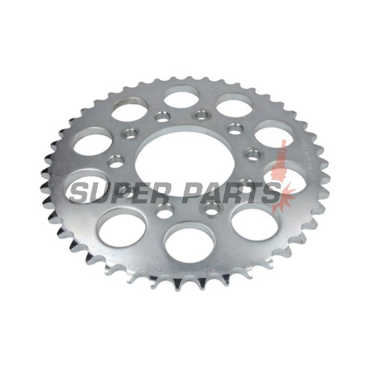 Πίσω γρανάζι -JT- JTR1334,44, 44 δόντια, ατσάλινο, Honda CB 1000 1993-1998, CB 1100 1982-1984, CB 450 1982-1986, CB 750/900 1979-1983, CBR 1000 1987-2000, CBR 500 1987-1988, CBR 600 1987-1990, CBX 1000 1981-1983, CBX 550 1981-1986