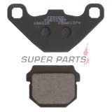 Τακάκια φρένων -FERODO- FDB313EF, Aprilia Pegaso/Tuareg/RS4 50-600 1989-2014; Kawasaki KDX/KMX/KX 100-250 1981-1998; Peugeot Vivacity/Speedake/Buxy 50-100 1994-2010; Suzuki Address/Street Magic 50-125 1995-2016