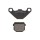 Τακάκια φρένων -FERODO- FDB313EF, Aprilia Pegaso/Tuareg/RS4 50-600 1989-2014; Kawasaki KDX/KMX/KX 100-250 1981-1998; Peugeot Vivacity/Speedake/Buxy 50-100 1994-2010; Suzuki Address/Street Magic 50-125 1995-2016