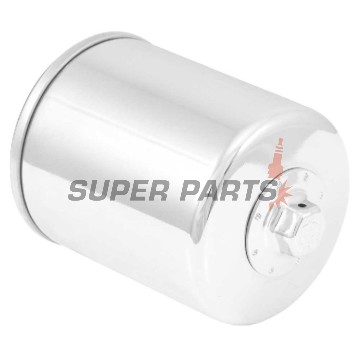 Φίλτρο λαδιού -K&N- KN-174C, χρώμιο, με 17mm παξιμάδι για εύκολο λύσιμο
