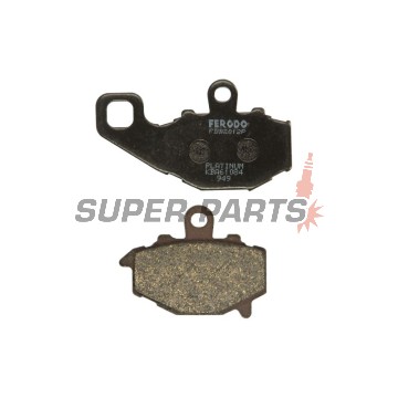 Τακάκια φρένων -FERODO- FDB2012P, Kawasaki ER-6/GPZ/Z/Zephyr/Ninja ZX-6R/ZX-9R/ZX-10R/ZZR 550-1100 1993-2008