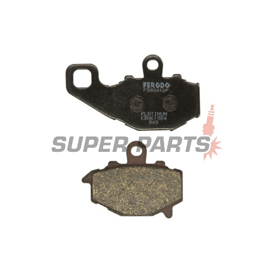 Τακάκια φρένων -FERODO- FDB2012P, Kawasaki ER-6/GPZ/Z/Zephyr/Ninja ZX-6R/ZX-9R/ZX-10R/ZZR 550-1100 1993-2008