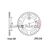 Πίσω γρανάζι -JT- JTR216,36, 36 δόντια, ατσάλινο, Honda NS-1 75 1992-1996, NSR 50 1989-1993, 2004, NSR 75 1990-2000