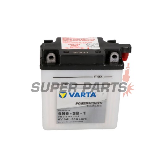 Μπαταρία -VARTA- 6N6-3B-1, 6Ah 6.0V