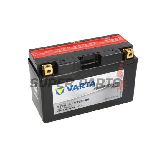 Μπαταρία -VARTA- YT7B-BS, 7Ah 12V