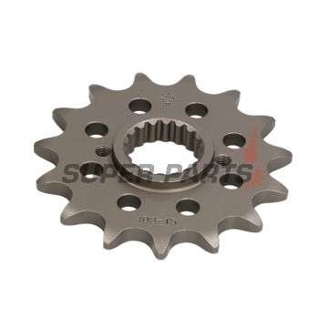 Μπροστινό γρανάζι -JT- JTF403,15, 15 δόντια, BMW G 450 2007-2011, Husqvarna SMR 511 2011-2012, TC 449 2011-2012, TE 449/511 2011-2012