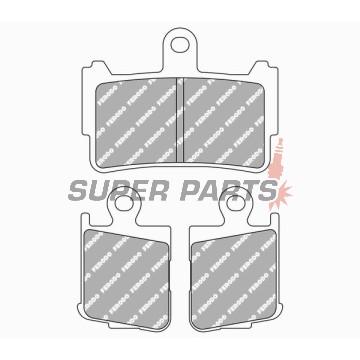 Τακάκια φρένων -FERODO- FDB2259ST, Honda VFR1200F ABS/DCT V4 (2010-2013)