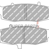 Τακάκια φρένων -FERODO- FDB2049EF, Suzuki V-Strom/GS 500/Bandit/SV 650/Intruder/Marauder 500-800 1996-2012