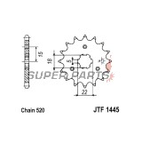 Μπροστινό γρανάζι -JT- JTF1445,11, 11 δόντια, Kawasaki KX 125 1995-2008, Suzuki LT 250 1985