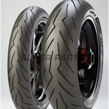 Μπροστινό ελαστικό δρόμου -PIRELLI MOTOR- 130/70ZR16, DIABLO ROSSO III