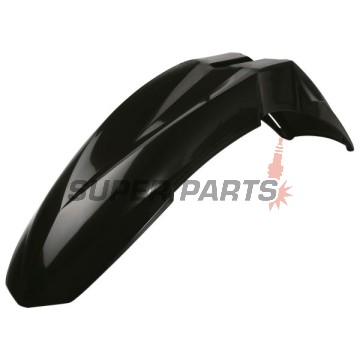 Μπροστινό φτερό Supermoto -POLISPORT- 8562100038 CEM, μαύρο - universal