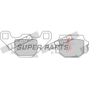 Τακάκια φρένων -FERODO- FDB314EF, Aprilia Tuareg 600, Buell M2/S1/S3 1200, Gas Gas Enducross 125, Husqvarna CR/TE/WR 125-510, Kawasaki GPZ/KL Tengai/KLE/KLR/KX/ZR 250-650, Kymco CK1 125, Suzuki GT 80 1981-2015