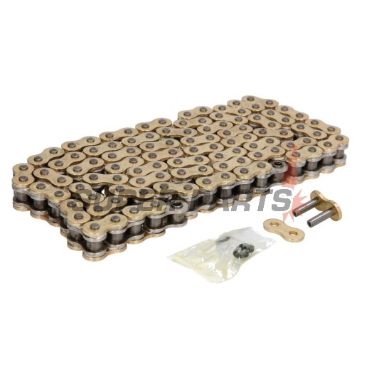 Αλυσίδα -JT- JTC525Z3GS110RL, μέγεθος 525, 110 κρίκοι, διπλό ενισχυμένη, χρυσή
