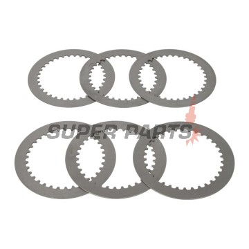 Σετ ατσάλινων δίσκων συμπλέκτη -TRW- MES302-6, Kawasaki KFX250 Mojave KSF (1987-2004), KL250 (1981-1983), KX125 (1994-2008)