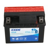 Μπαταρία -EXIDE- YTX4L-BS, 3Ah 12V