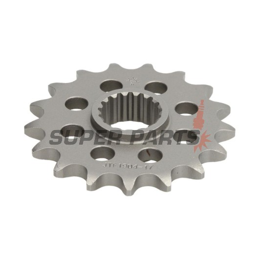 Μπροστινό γρανάζι -JT- JTF1904,17, 17 δόντια, KTM Adventure 1050 2015-2016, Adventure 1090 2017-2018, Adventure 1190 2013-2016, Adventure 950 2003-2006, Adventure 990 2006-2013, Duke 1000 2005-2009, RC8 1190 2008-2015, SM 990 2009-2013