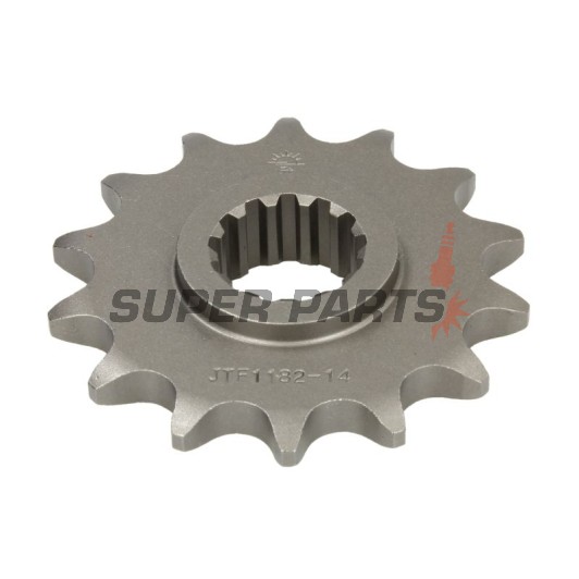 Μπροστινό γρανάζι -JT- JTF1182,14, 14 δόντια, Triumph Daytona 600 2003-2004, Daytona 650 2002-2003, 2005, Speed Four 600 2003-2005, TT 600 2000-2004