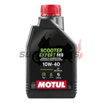Λάδι κινητήρα -MOTUL- SCOOTER EXPERT MB, 10W40, ημισυνθετικό, 1L
