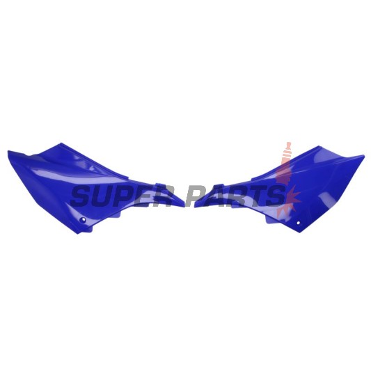 Πίσω πλαϊνά πλαστικά -POLISPORT- μπλε, YAMAHA YZ 125/250 2022-2023