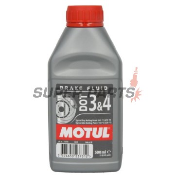 Υγρά φρένων -MOTUL- DOT 3&4 0,5L 102718, 0.5L