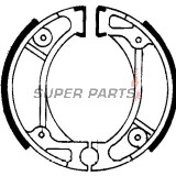 Σιαγόνες φρένων -FERODO- FSB714, 95x20mm, Honda CR50/60/80R, CRF70F/100R, CRM75, QR50, XR70/XR100R, Dio, Wallaroo, Vision (1982-2010), Kymco CX50, DJ50, DJW/DJX/DJY50, ZX50 Fever (1991-2007), HSC HSC01, SR50, ZR50, ZX50 (1992)