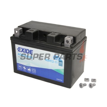 Μπαταρία -EXIDE- YTZ14-BS READY, 11Ah 12V