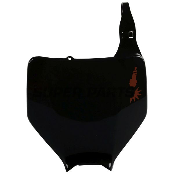 Μάσκα/πινακίδα αριθμού motocross -POLISPORT- μαύρη, KAWASAKI KX 250 2004-2008