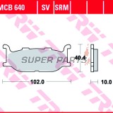 Τακάκια φρένων -TRW- MCB640, Yamaha Bolt/SCR 942-950, XJ Diversion 600/900, XJR 400, XP TMAX 500, XV/XVS Virago & Drag Star 535/650/750/950/1600, YP Majesty 400 (1992-2019)