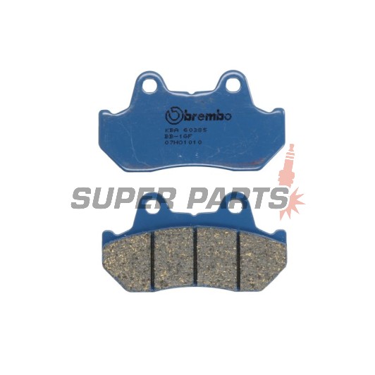 Τακάκια φρένων -BREMBO- 07HO1010, Honda CB 900/1100, CBR 600F (1987-1990), CX 500/650, VF 500-1000 Interceptor & Magna, VT 500-1100 Shadow, XL 600 Transalp (1980-2000)