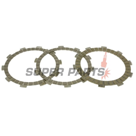 Σετ δίσκων συμπλέκτη -TRW- MCC473-3, Yamaha YZF-R125 (2019-2021)