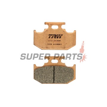 Τακάκια φρένων -TRW- MCB625RSI, Cannondale MX400/440, Kawasaki KDX/KLX/KX, Suzuki DR/DR-Z/RM/RMX, Yamaha DT/TT/TT-R/WR/XT/YZ (1989-2018)