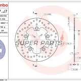 Δίσκος φρένου -BREMBO- 68B407J7, SYM HD2 200 Evo