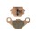 Τακάκια φρένων -TRW- MCB667SI, Aprilia MX 125 (2003-2007), RX 125 (2000-2001), Cagiva WMX 125 (1989), Husqvarna TC 510 & TE 510 (1990-1991)