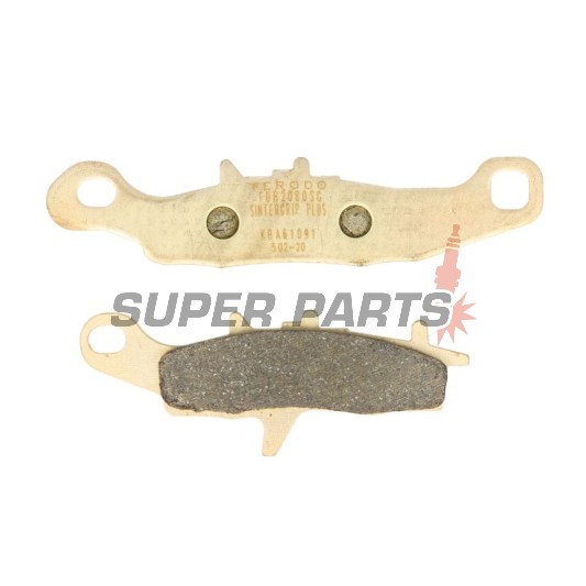 Τακάκια φρένων -FERODO- FDB2080SG, Kawasaki KFX 700 V-Force; KL/KLX/KLR 250; KX 80/85/100; Suzuki RM 85/85L/100