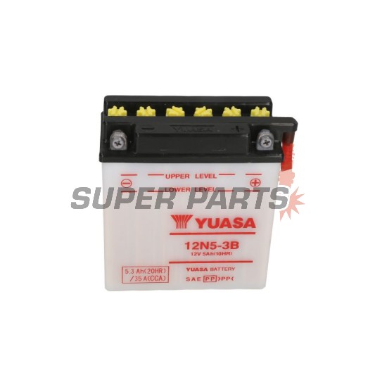 Μπαταρία -YUASA- 12N5-3B, 5Ah 12V