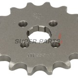 Μπροστινό γρανάζι -JT- JTF253,16, 16 δόντια, Honda ATC 70 1976-1981, C 50 1970-1982, C 70 1985-1986, C 72 1975-1984, C 90 1983-2000, 2002, CF 50 1979-1996, CR 50 1984, CR 60 1986, CR 80 1980-1985, CRF 110 2013-2021, CY 50 1979-1984