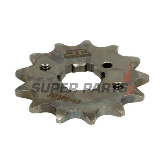 Μπροστινό γρανάζι -JT- JTF569,13, 13 δόντια, Kawasaki KDX 200 1984-2006, KDX 220 1997-2005, KDX 250 1991, 1993-1994, KL 250 1978-1983, 2000-2003, 2009, KLX 250 1991-2000, 2006-2020, KLX 300 1997-2002, KV 250 1985-1986, KX 250 1987-1998