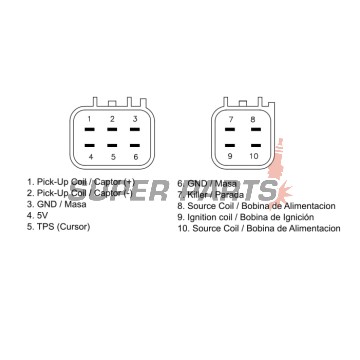 CDI -DZE- HONDA CRF 250 2004-2004