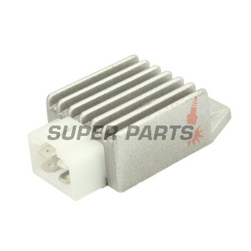 Ανορθωτής/ρυθμιστής φόρτισης -MOTORIX- 4 pin, 12V, GY6, Kymco, CPI, 2T/4T