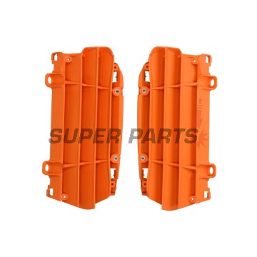 Προστατευτικά ψυγείου -POLISPORT- πορτοκαλί, KTM EXC, EXC-F, SX, SX-F 65-500 2023-2024