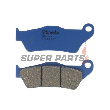Τακάκια φρένων -BREMBO- 07BB04TT, Aprilia Pegaso & MX, Cagiva Elefant, Ducati Monster & Multistrada, Gas Gas EC, Gilera Nexus, Husaberg FE/FC, Husqvarna TE/WR/SM, KTM EXC/LC4/SX, MBK Doodo, Piaggio X9, Suzuki Burgman, Yamaha TT & Majesty