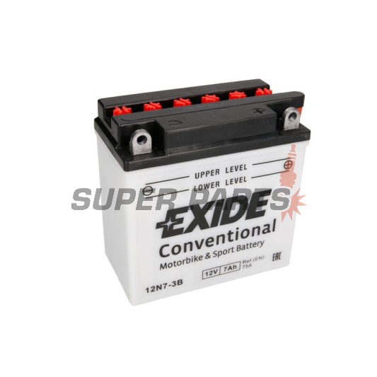 Μπαταρία -EXIDE- 12N7-3B, 7Ah 12V