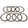 Σετ δίσκων συμπλέκτη -TRW- MCC611-8, BMW K1200R/R Sport/S/GT (2005-2009)